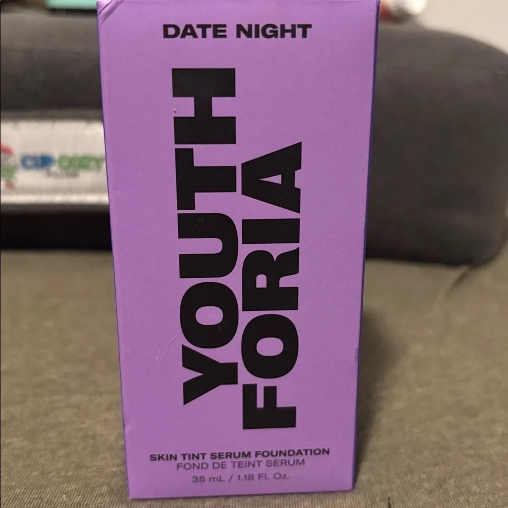 NEW Youthforia Date Night Skin Tint Serum Foundation 260 Light Medium 1.18oz